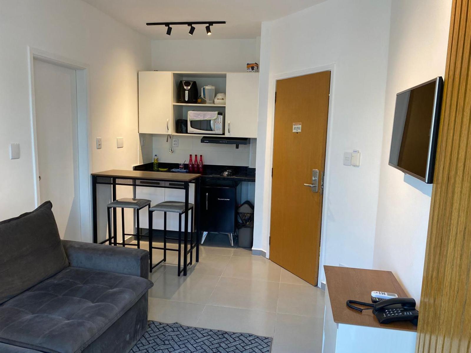 Aparthotel Atlantico Flat Gonzaga Santos  Exterior foto